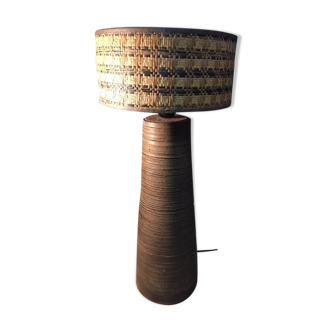 Ceramic lamp by Dour Thérèse Bataille