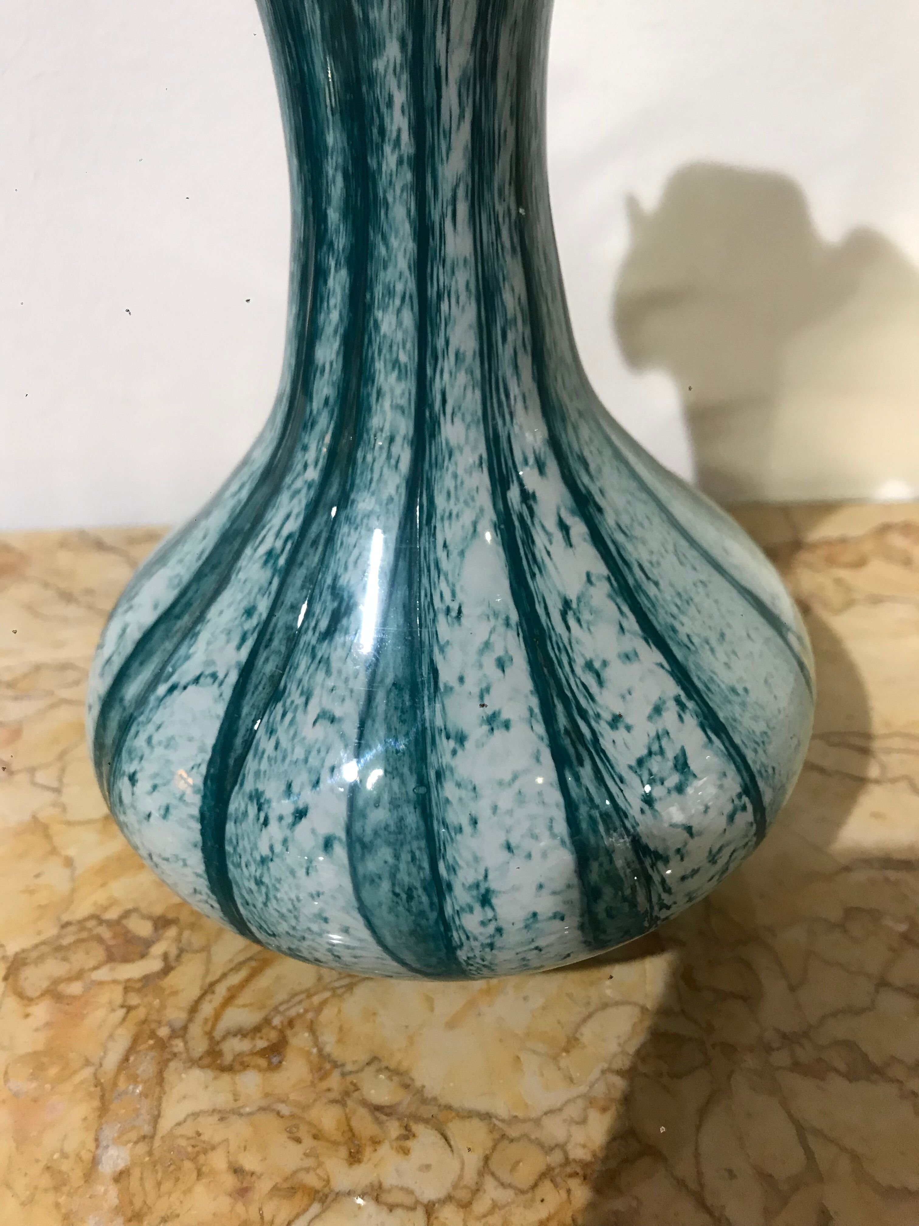 Vase en verre de Murano