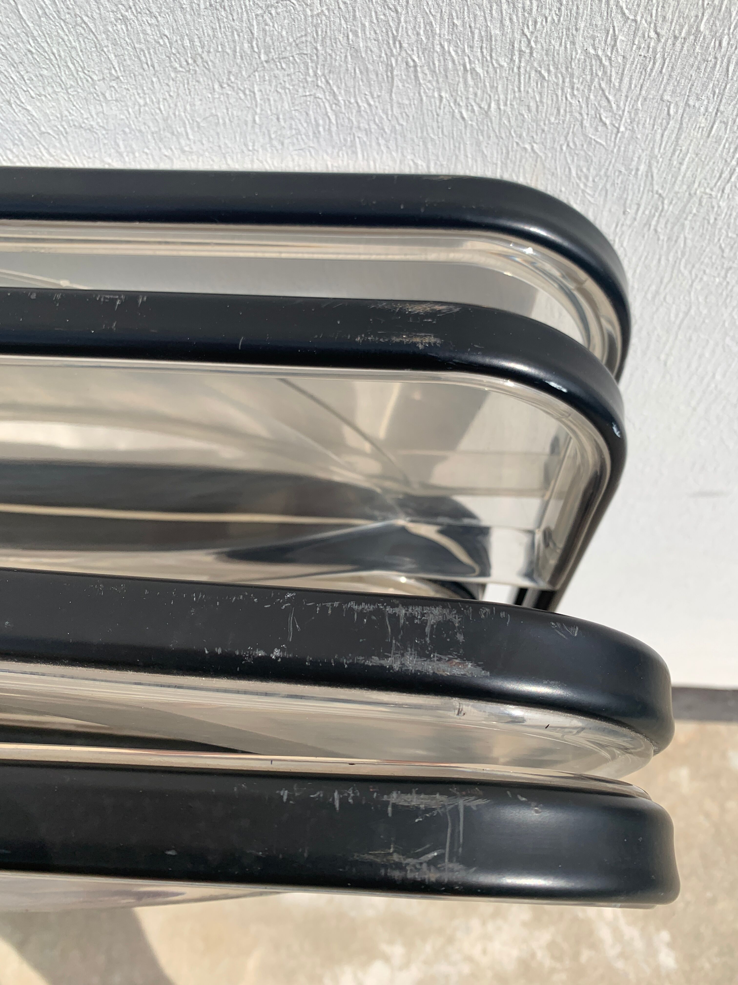 4 folding chairs design Stua Patent, 1970