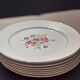 6 Vintage Sarreguemines Flat Plates