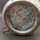 Lampe vintage céramique bleue