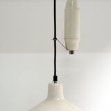 Grey Metal Counterweight Pendant, Italy 1960s