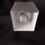 Brushed stainless steel wall lamp