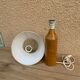 Vintage table lamp lamp IKEA design from Sweden in light solid wood with lampshade