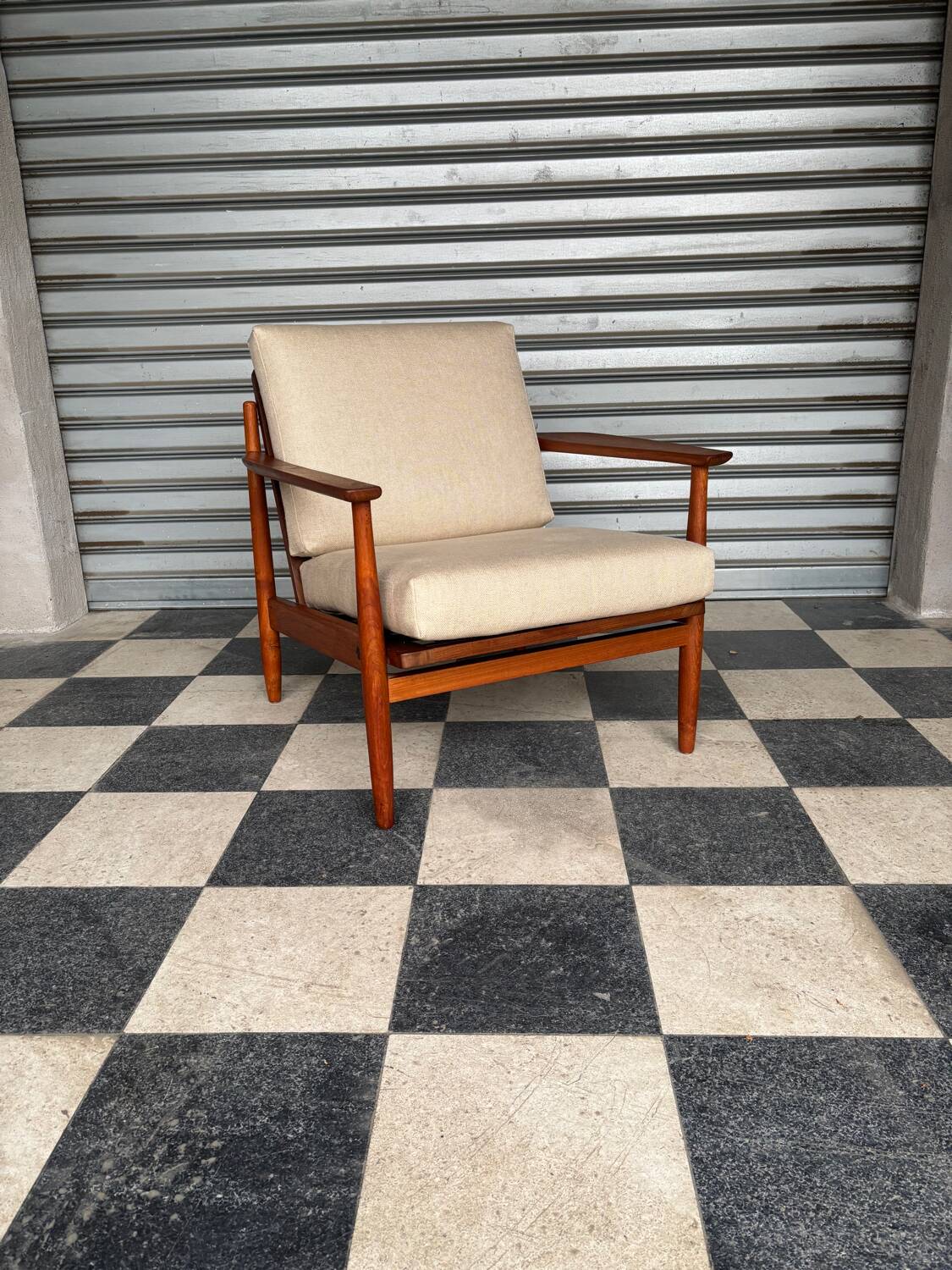 Vintage Scandinavian armchair