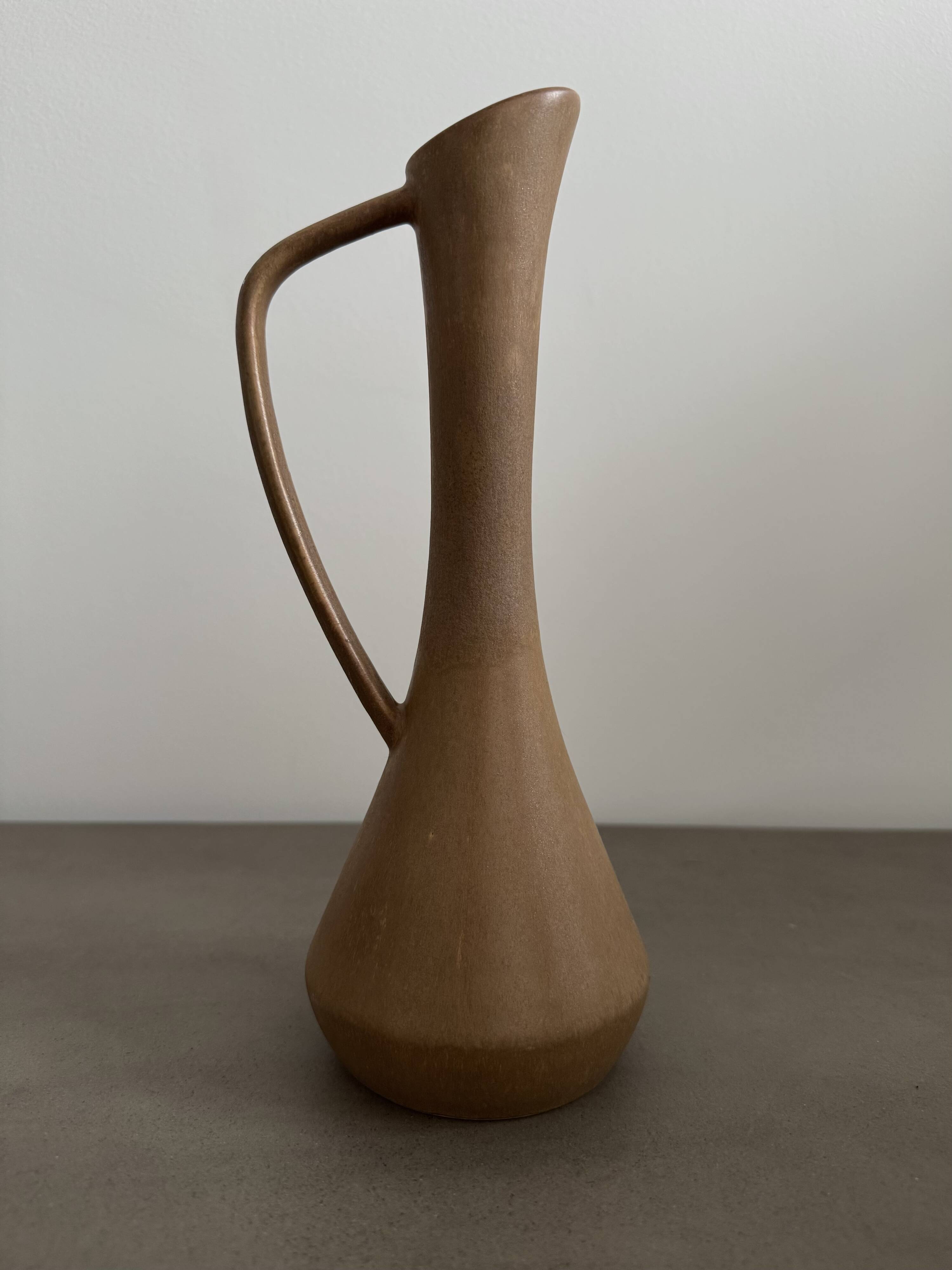 Pichet / Vase En Grès Design Scandinave