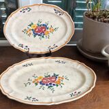 2 oval serving dishes by Longchamp - Mistral service