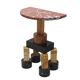 Ettore Sottsass Contemporary Modern Pair of Mod, "Demistella" Italian Conso