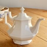 Small vintage porcelain jug Johnson Brothers with Pearl pattern.