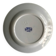 “Japan” earthenware dessert plate from Creil and Montereau