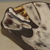 Empty Swiss ceramic pocket KOHLER BIEL pottery alpine pastures cow bell