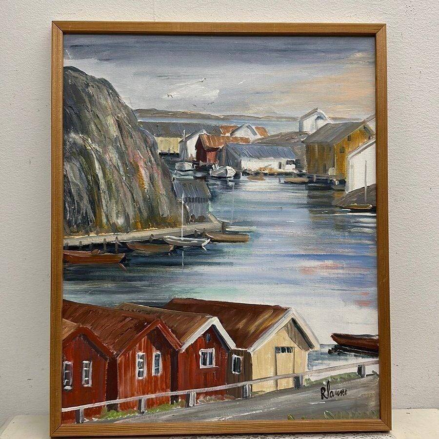 « Vue du port » par Rita Hansen