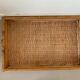Vintage rattan basket