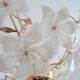 Italian lamp design glass flowers of the 70s
