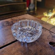 Cut crystal ashtray - French crystal factory from the 1970s-1980s