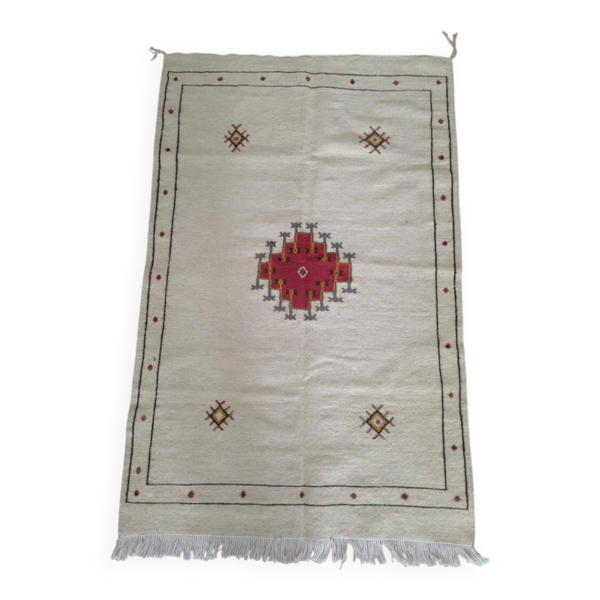 Handwoven Moroccan Berber rug 150/250cm