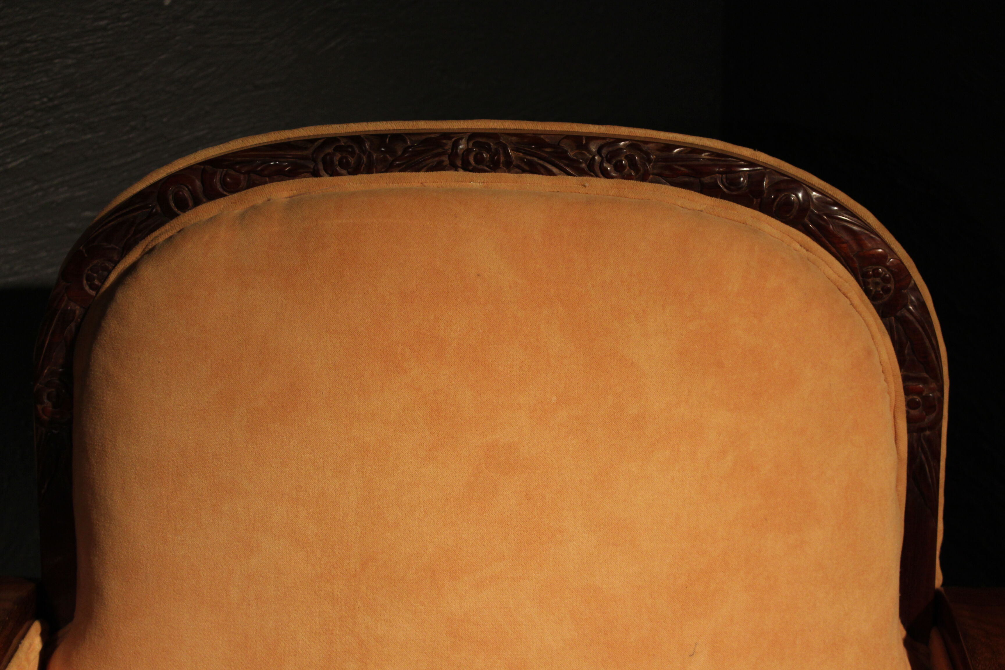 Pair of art deco armchairs