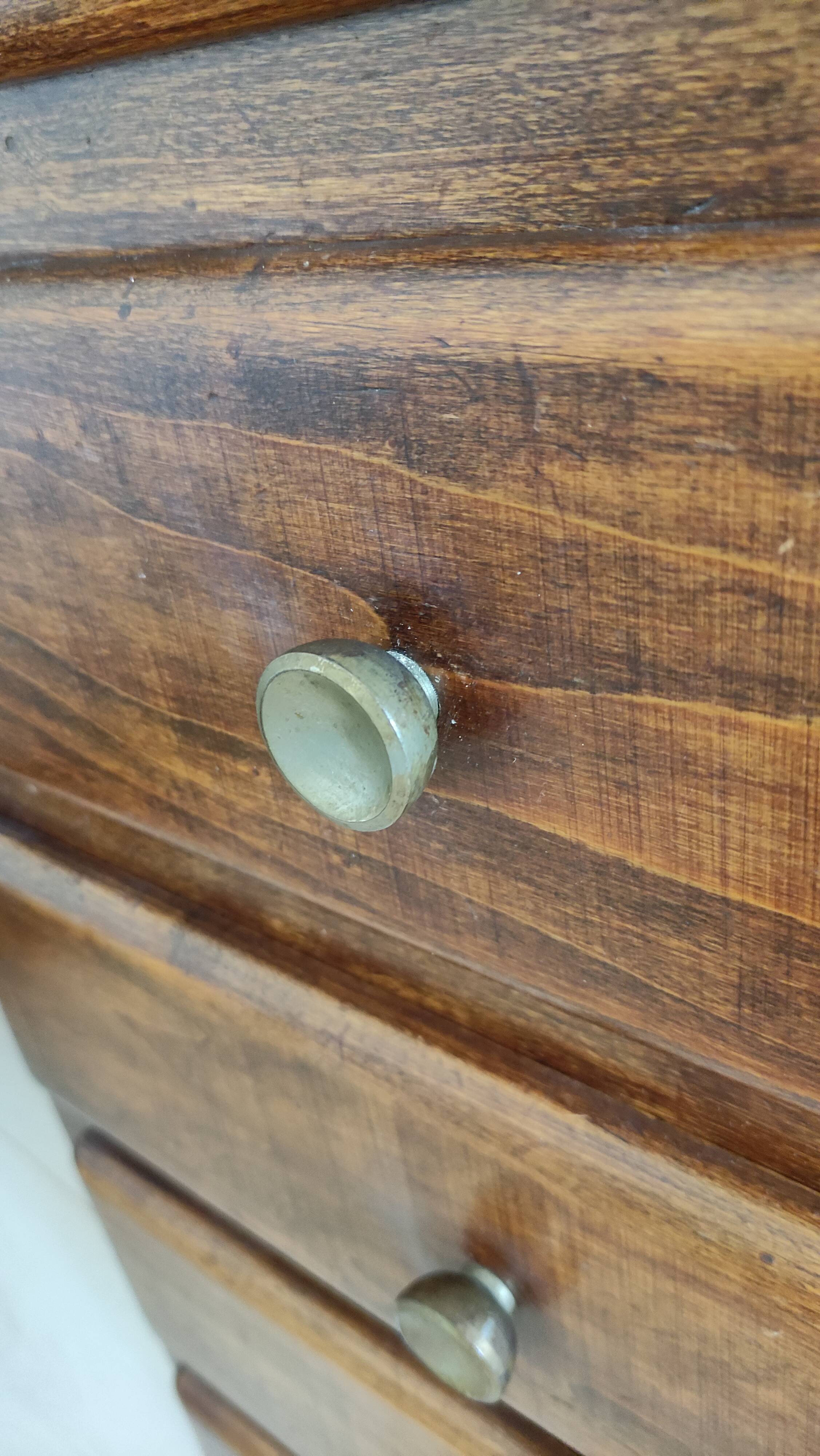 Vintage wooden chest of drawers
