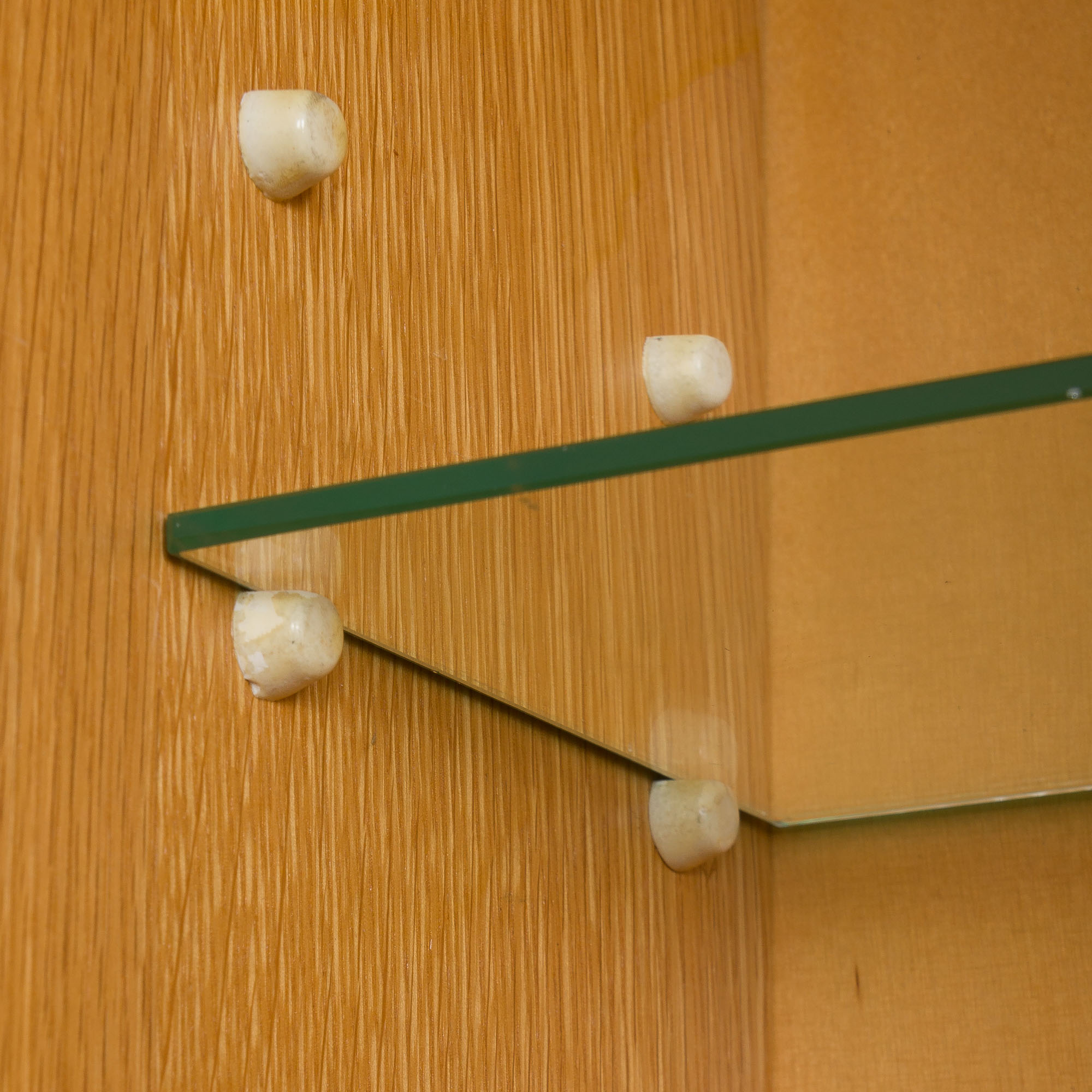 Two-bay oak wall unit by Sven Andersen, Norway 1970