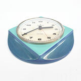 70s modern ceramic wall clock Junghans, Germany