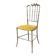 Italian brass dining chair by Chiavari, 1970s