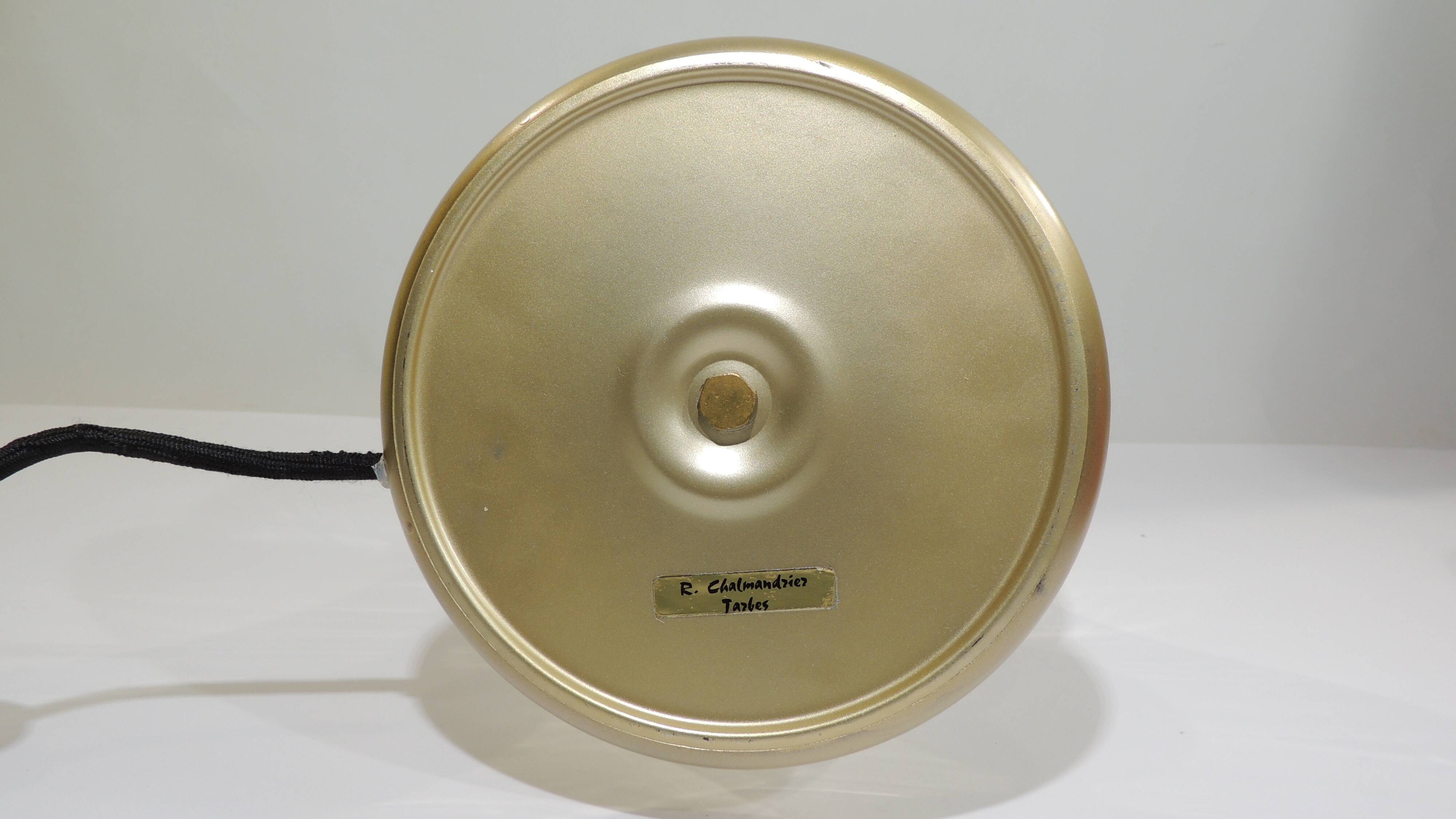 German table lamp attributed to Richard Essig, 1970s