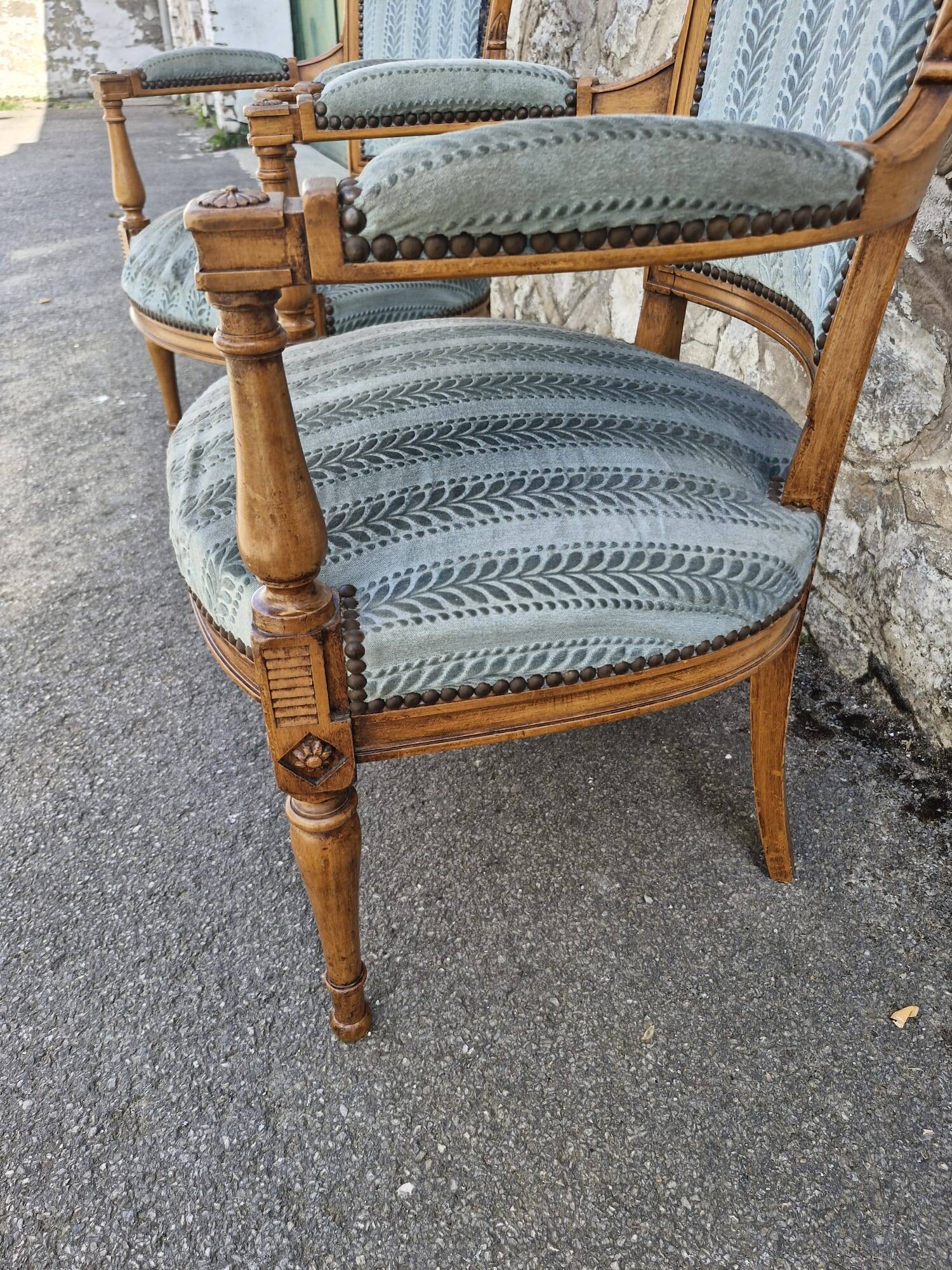 Pair of armchairs