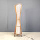 Vintage Italian bamboo floor lamp, 1960s