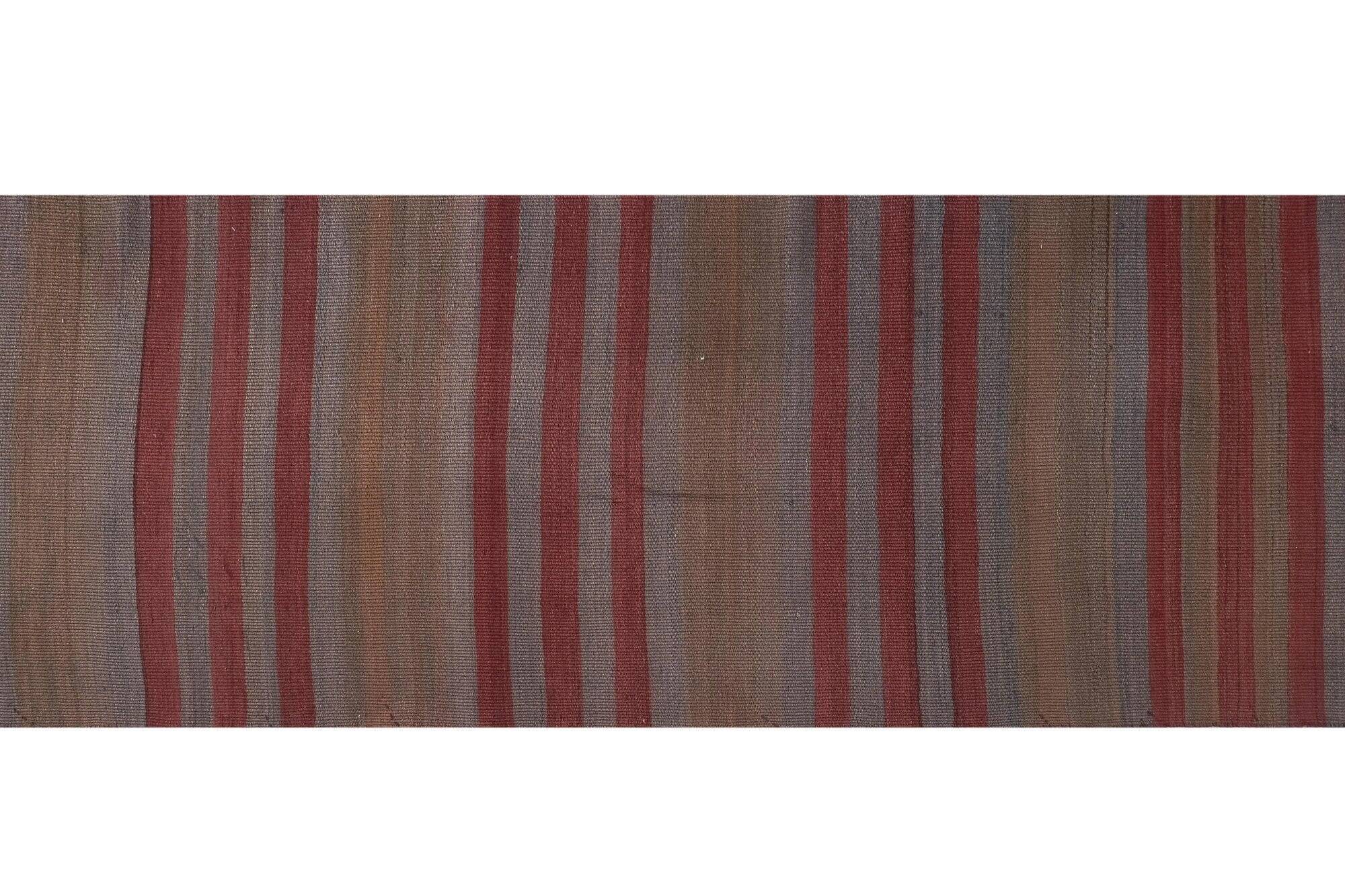 Vintage Turkish hallway rug 64x559 cm