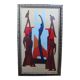 Vintage Figurative Abstract Nudes Painting