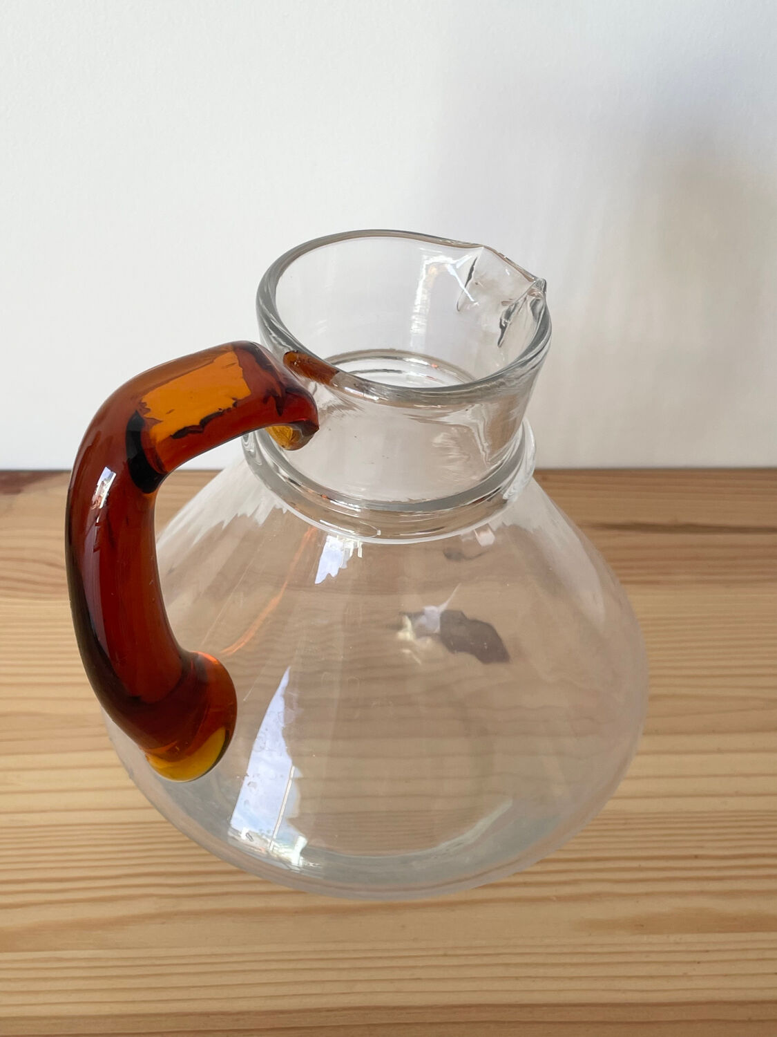 Carafe en verre 1970’s
