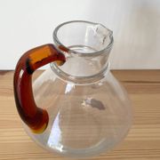 1970s glass carafe