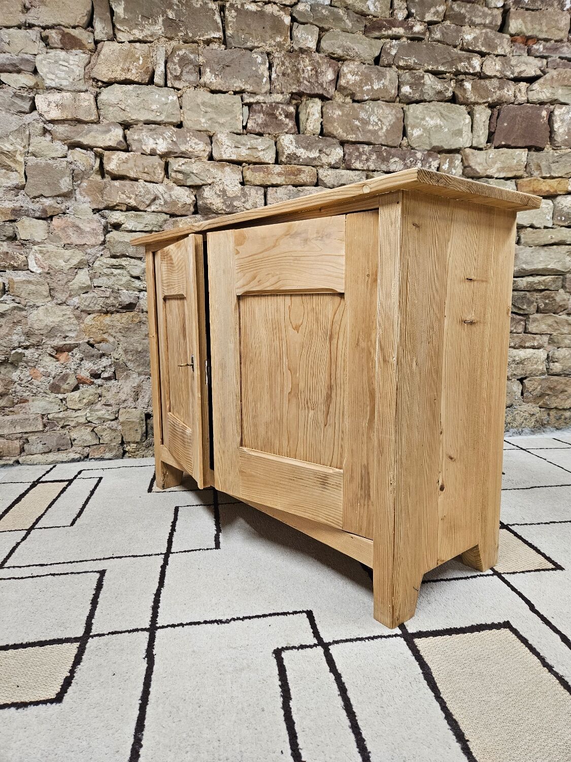 Vintage low sideboard fir 1960