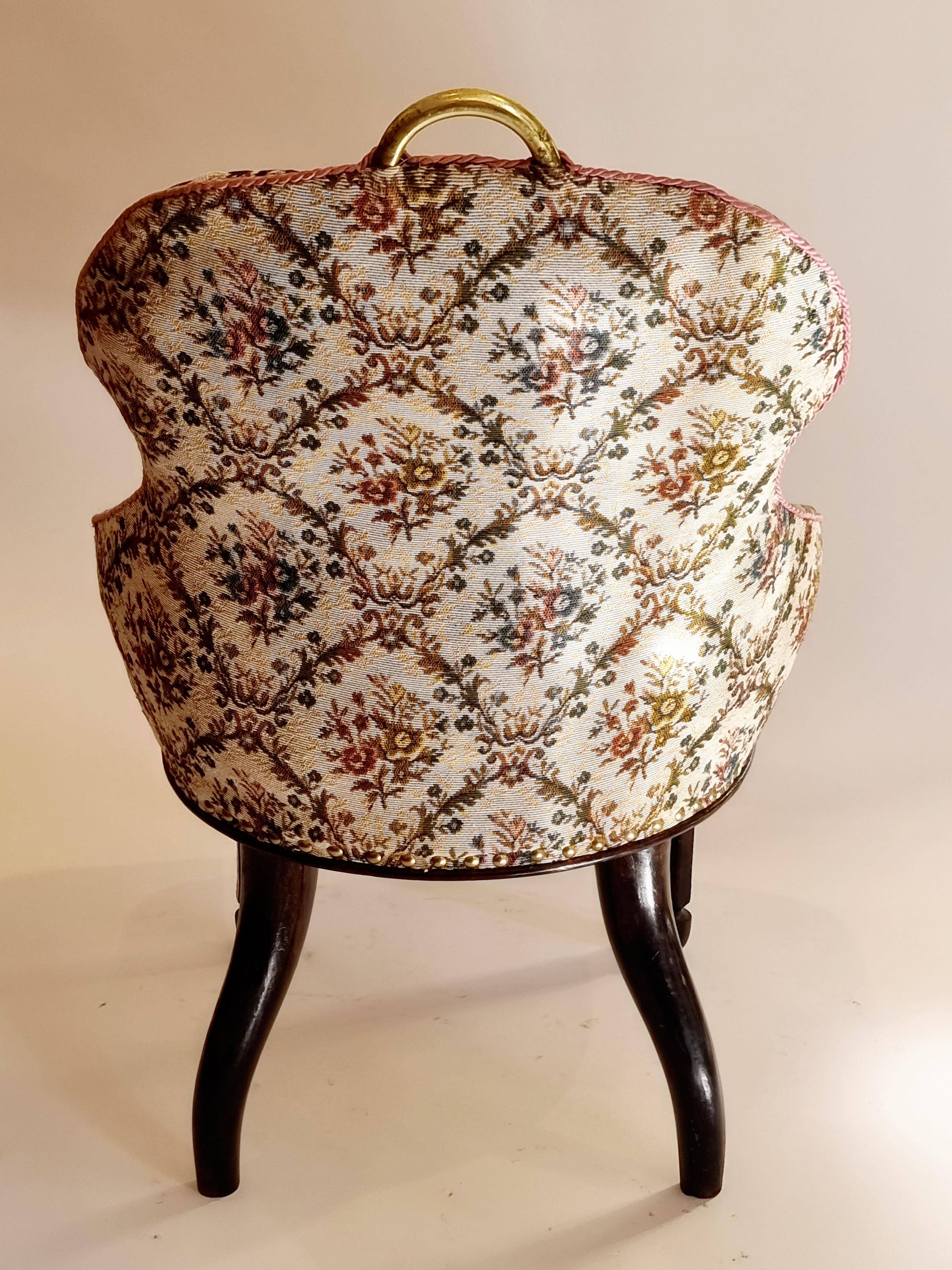 Friedrich Rambach, master carpenter, Stockholm, active from 1834 to 1861, occasional chair.