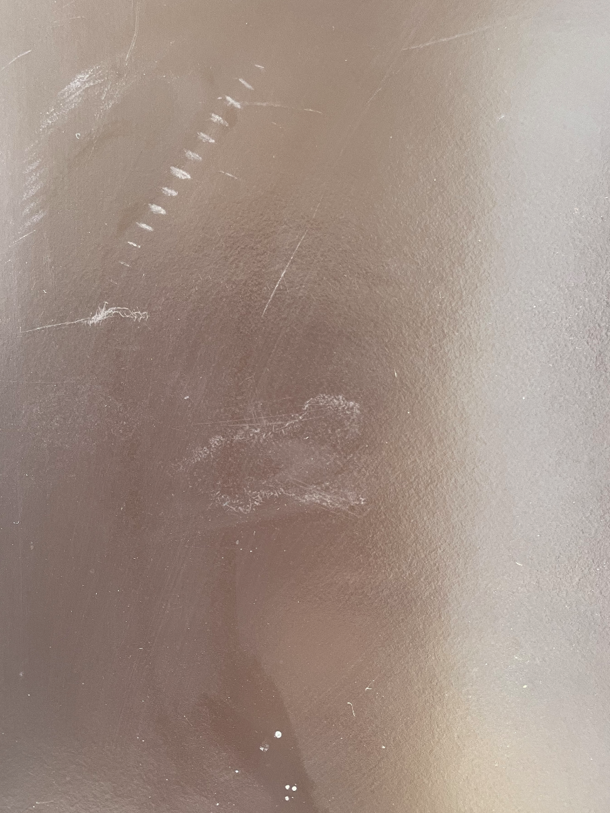 Antique leather armchair