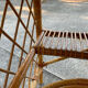 Rattan desk and chair 1960