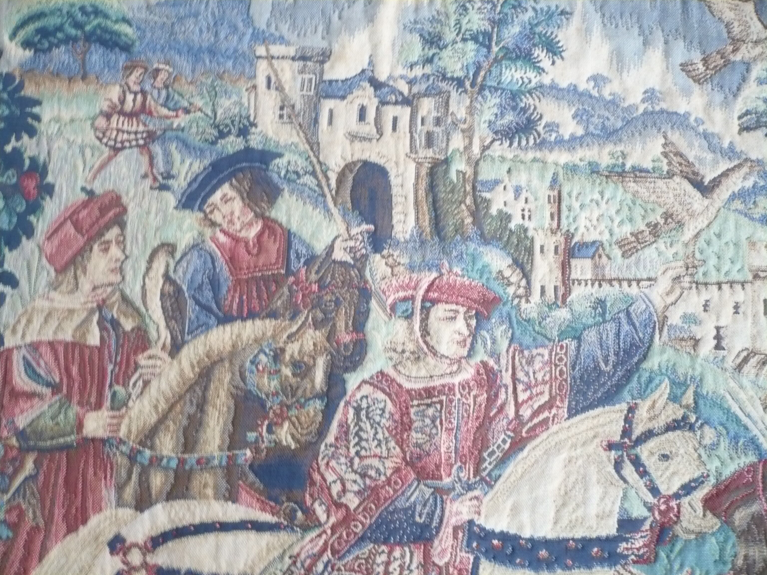 Wall hanging "Departure for the hunt"