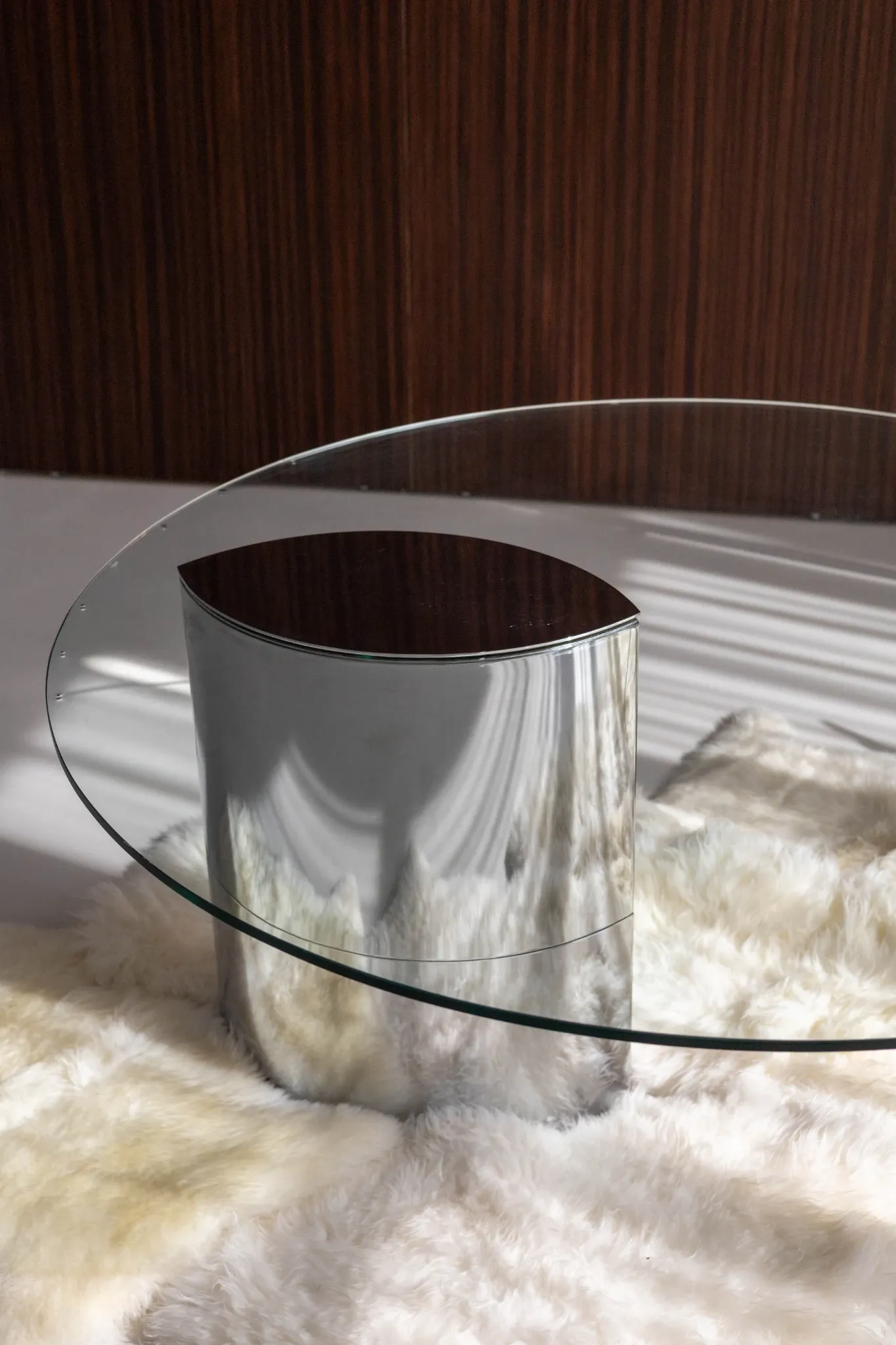 Table à manger Lunario par Cini Boeri pour Gavina
