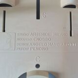 Artemide Italian Ceiling Lamp or Wall Lamp by Angelo Mangiarotti - "Knosso"