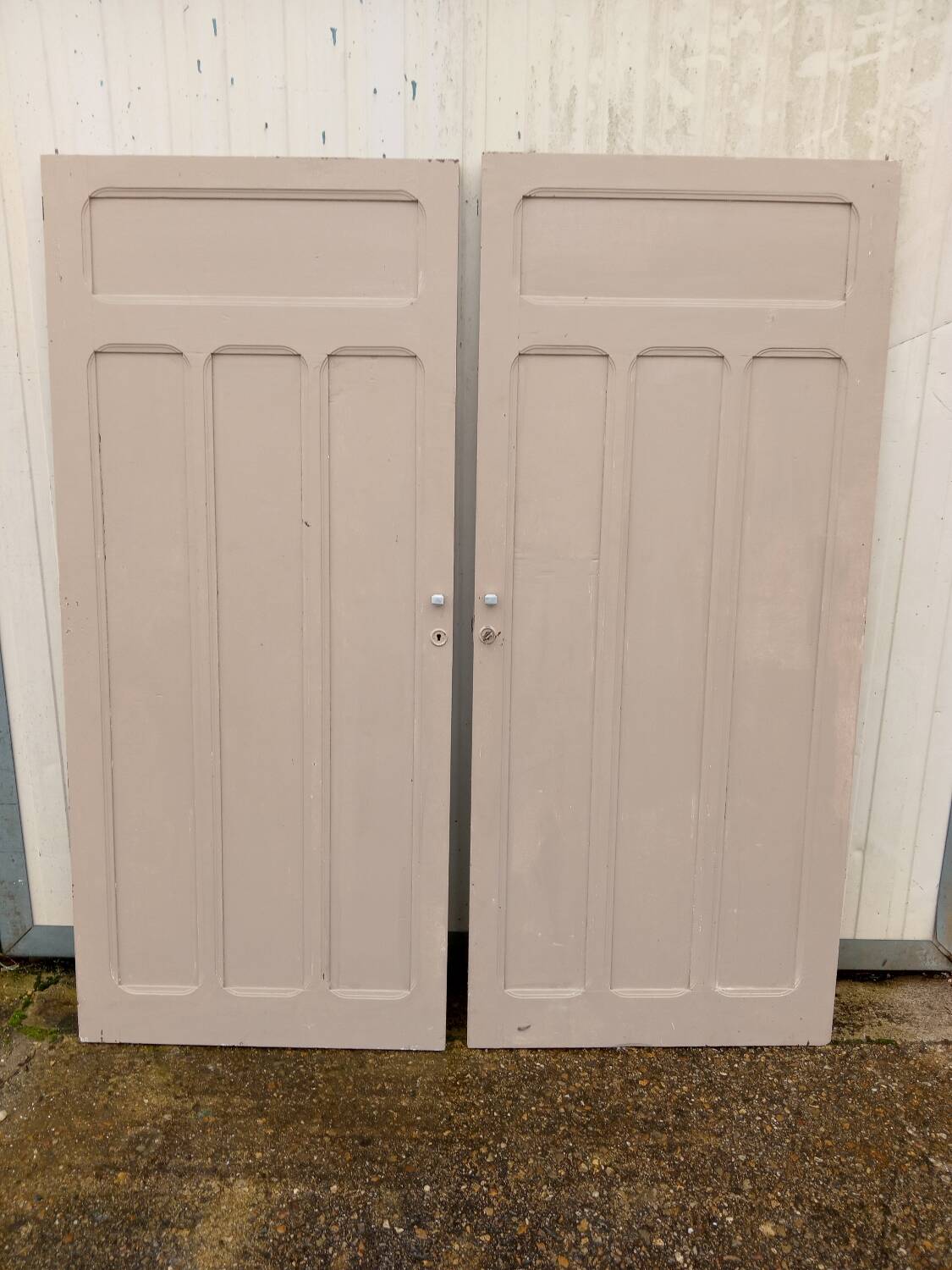 Paire de portes d'armoire parisienne
