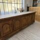 Rustic sideboard XXL 4m solid oak 1950