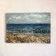 Tableau Huile sur toile plage de Sète  années 80
