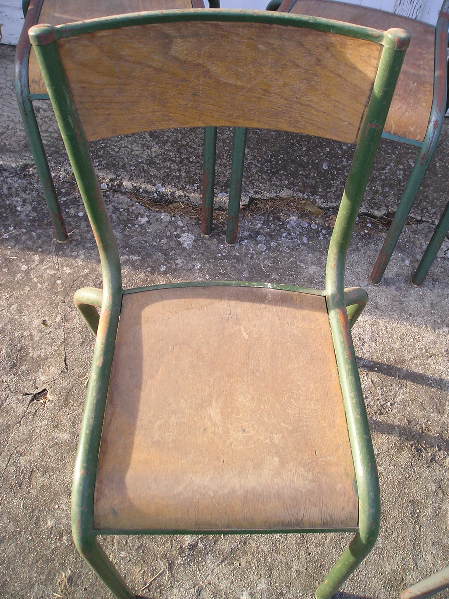 Set of 6 Mullca school chairs
