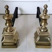 Pair of vintage andirons.