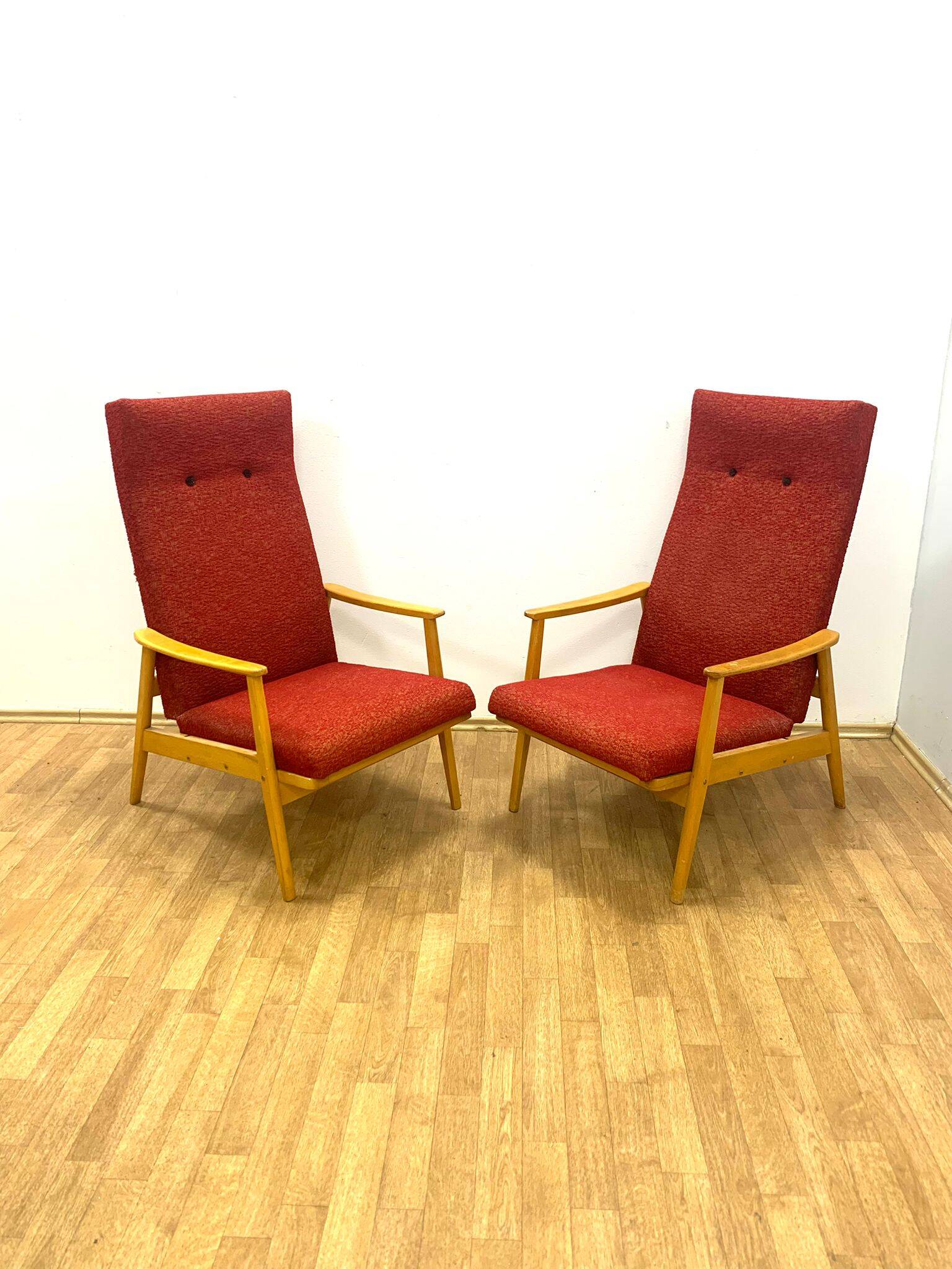 Fauteuils rétro, TON, Tchécoslovaquie, années 1960
