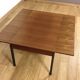 Scandinavian Teak Table Rise / Fall Vintage 1960