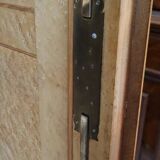 Armoire a miroirs style louis XVI en noyer a patine blonde vers 1880