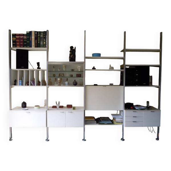 Bibliothèque murale « CSS » de george nelson pour herman miller / mobilier