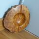 Alabaster ashtray caramel from Italy