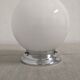 Art Deco ceiling lamp in white opaline